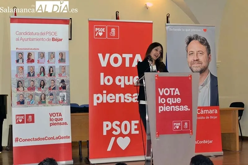 Foto 4 - El PSOE cierra su campa&ntilde;a en B&eacute;jar