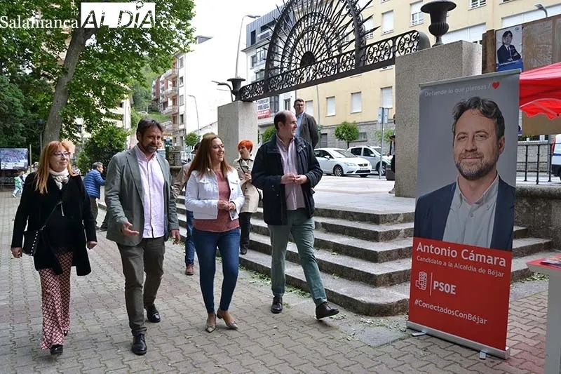 Foto 5 - Virginia Barcones califica al socialista Antonio C&aacute;mara como &ldquo;el mejor candidato para B&eacute;jar&rdquo;