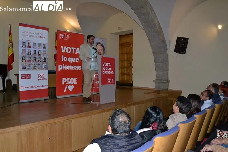 Foto 2 - El PSOE cierra su campa&ntilde;a en B&eacute;jar