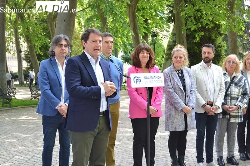 Foto 5 - Alfonso Fern&aacute;ndez Ma&ntilde;ueco visita B&eacute;jar junto al candidato del PP a la alcald&iacute;a