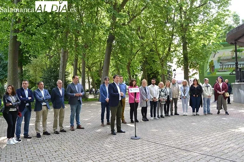 Foto 7 - Alfonso Fern&aacute;ndez Ma&ntilde;ueco visita B&eacute;jar junto al candidato del PP a la alcald&iacute;a