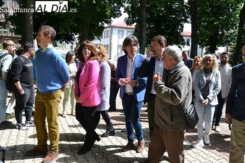 Foto 6 - Alfonso Fern&aacute;ndez Ma&ntilde;ueco visita B&eacute;jar junto al candidato del PP a la alcald&iacute;a