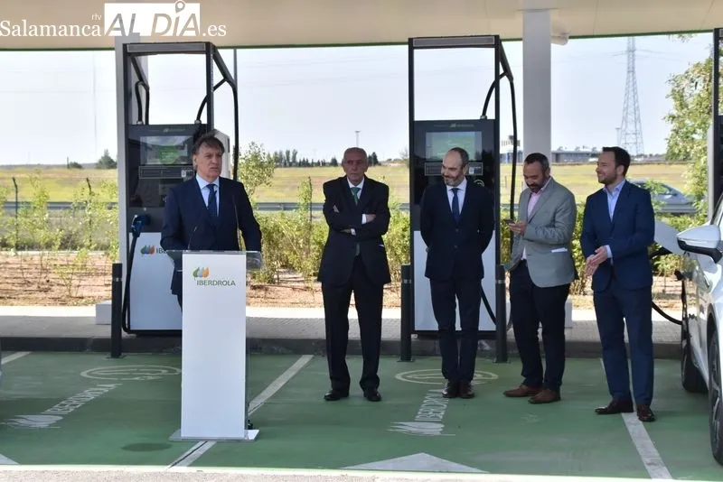 Salamanca inaugura el primer gran parque de recarga ultrarrápida de vehículos eléctricos | FOTOS: Vanesa Martins 