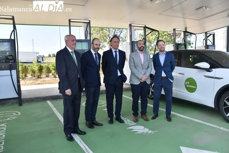 Salamanca inaugura el primer gran parque de recarga ultrarrápida de vehículos eléctricos | FOTOS: Vanesa Martins 