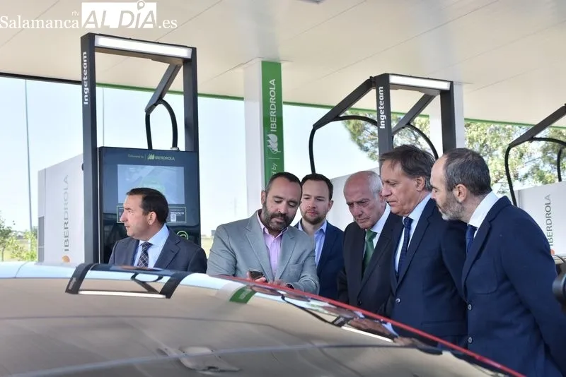 Salamanca inaugura el primer gran parque de recarga ultrarrápida de vehículos eléctricos | FOTOS: Vanesa Martins 