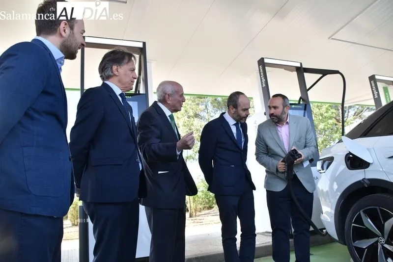 Salamanca inaugura el primer gran parque de recarga ultrarrápida de vehículos eléctricos | FOTOS: Vanesa Martins 