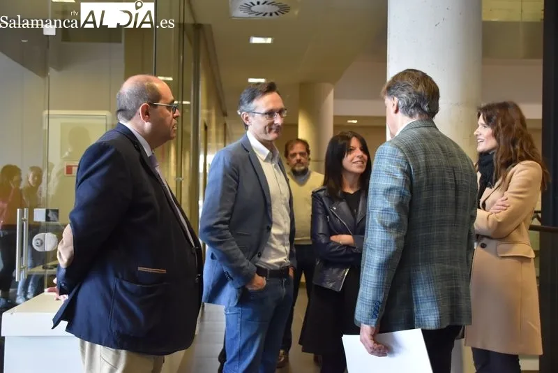 El candidato a la alcaldía Carlos García Carbayo 