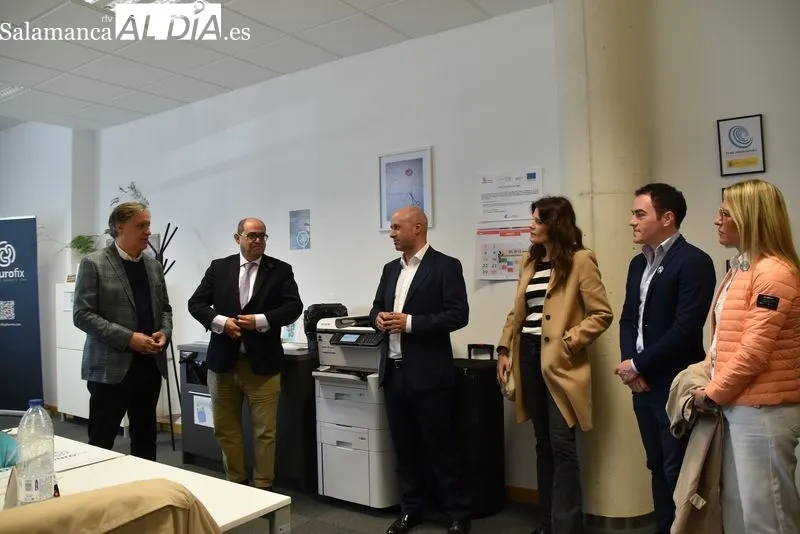 El candidato a la alcaldía Carlos García Carbayo 