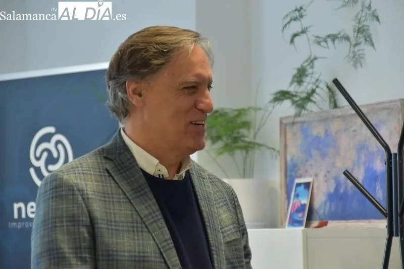 El candidato a la alcaldía Carlos García Carbayo 