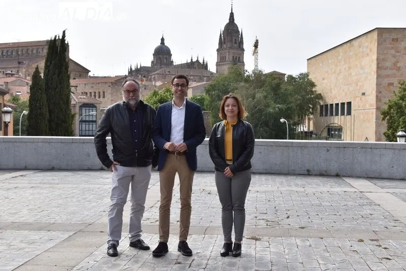 José Luis Mateos junto a Juan José García Meilán y Mar Fuentes | FOTOS: Vanesa Martins 