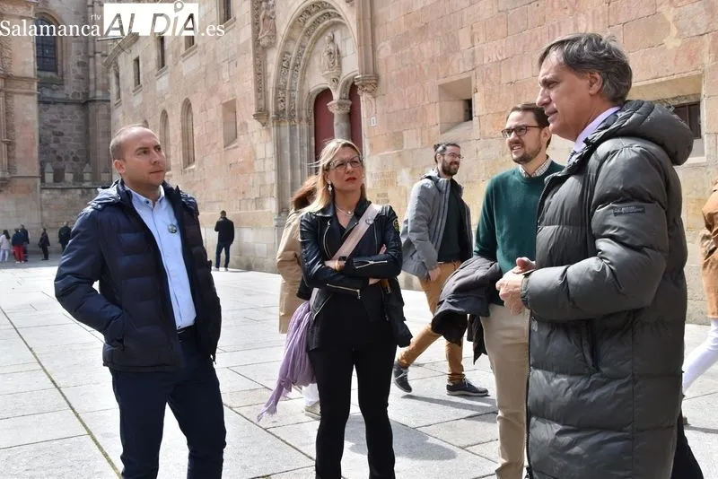 Carlos García Carbayo, candidato del Partido Popular a la Alcaldía de Salamanca. Foto de Vanesa Martins