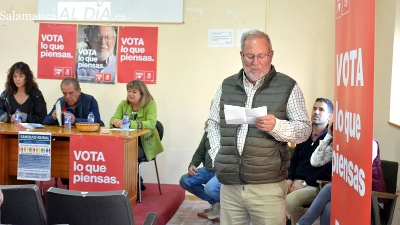 La charla sobre sanidad estaba promovida por el PSOE de Lumbrales