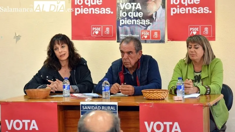 La charla sobre sanidad estaba promovida por el PSOE de Lumbrales