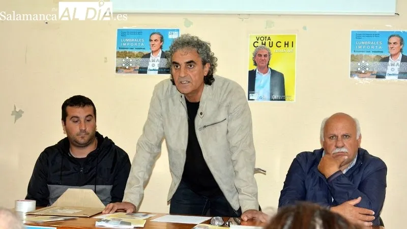 Equipo de la candidatura de Salamanca Importa por Lumbrales