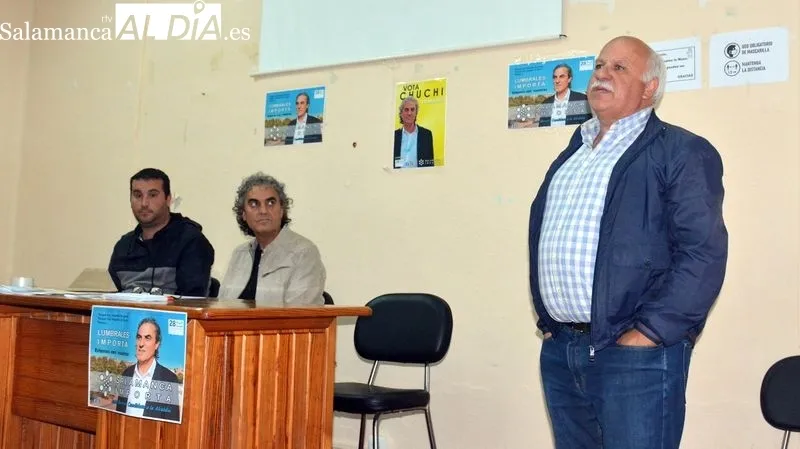Equipo de la candidatura de Salamanca Importa por Lumbrales