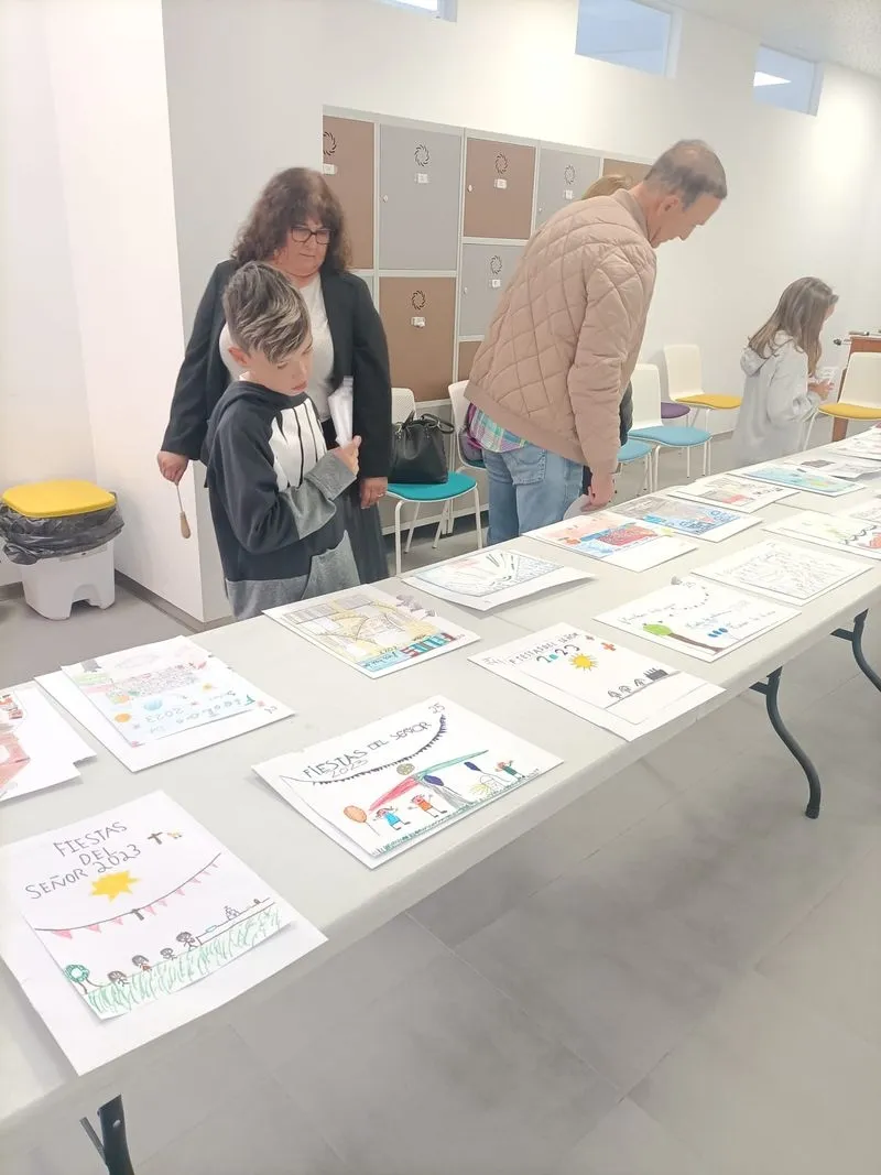 El dibujo del niño Erik Aparicio será el cartel de las Fiestas del Señor de Carbajosa