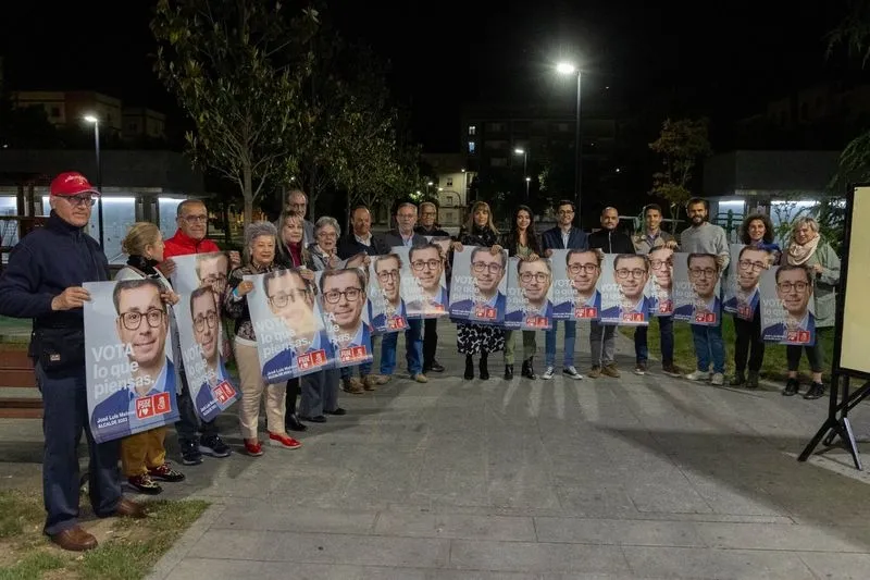 Inicio de la campaña del PSOE en Salamanca