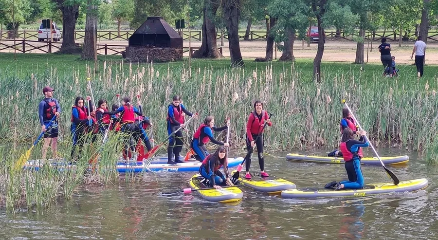 Foto 5 - Una veintena de ni&ntilde;os disfrutan de un fin de semana multiaventura en Ciudad Rodrigo