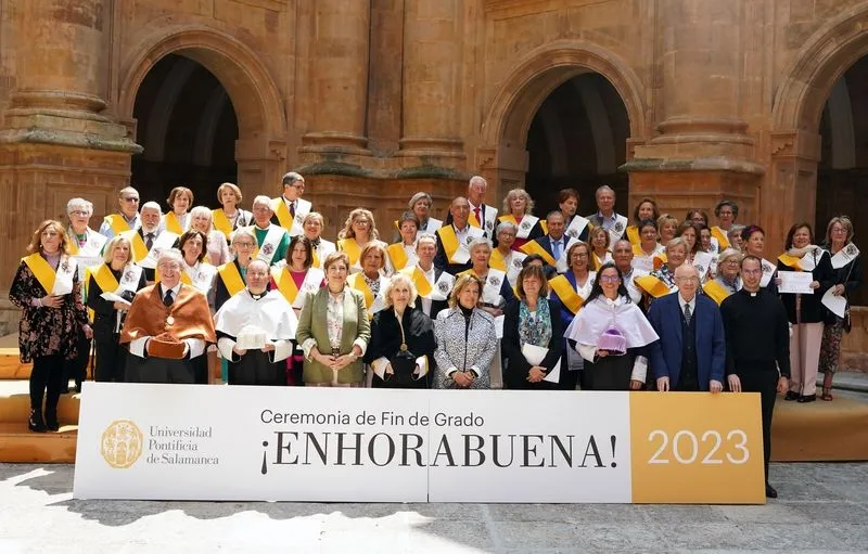 Graduación de 87 alumnos del Programa Interuniversitario de la Experiencia de la Universidad Pontificia de Salamanca