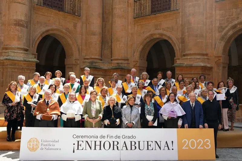 Graduación de 87 alumnos del Programa Interuniversitario de la Experiencia de la Universidad Pontificia de Salamanca