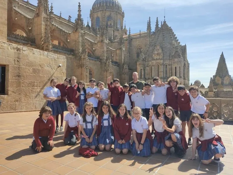 Foto 9 - Los alumnos del colegio San Juan Bosco visitan las torres medievales de la Catedral  