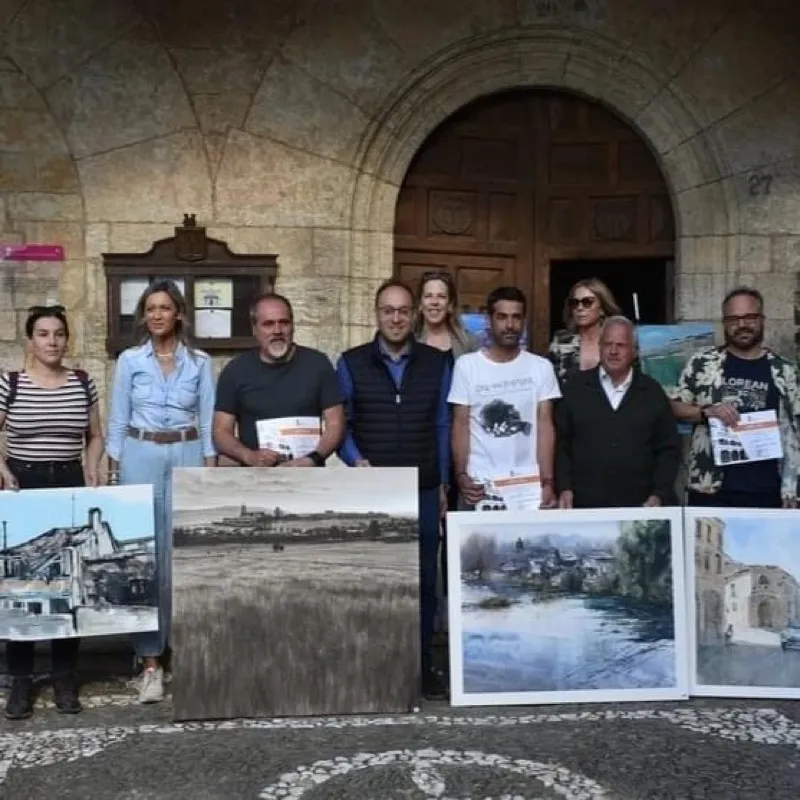 Jorge Sangenis se situaba en el pódium de los prestigiosos concursos de pintura de Hinojosa y Ciudad Rodrigo