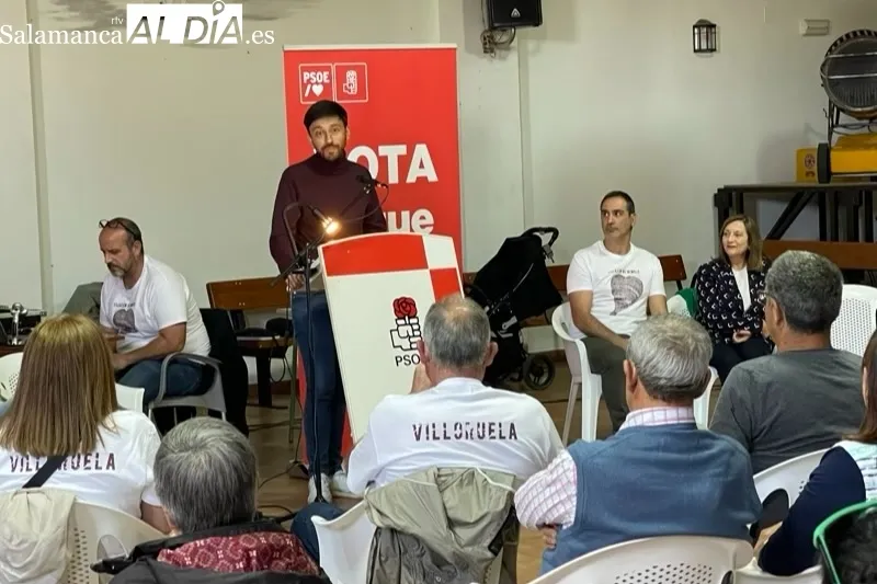 El PSOE de Villoruela presentaba su candidatura este sábado en el Multiusos Bernardo Cuesta