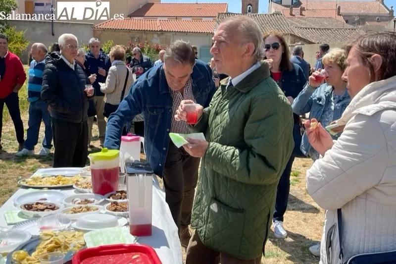Agricultores y vecinos celebraban a San Isidro en Peñaranda