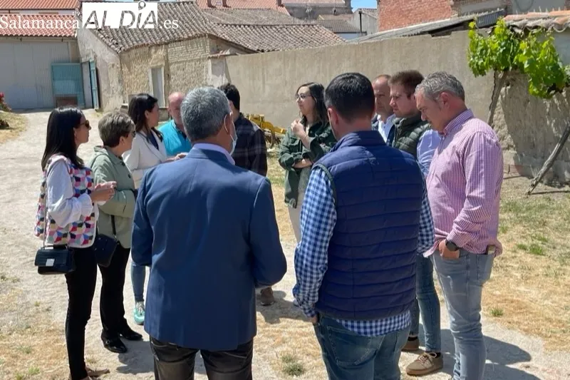 Agricultores y vecinos celebraban a San Isidro en Peñaranda
