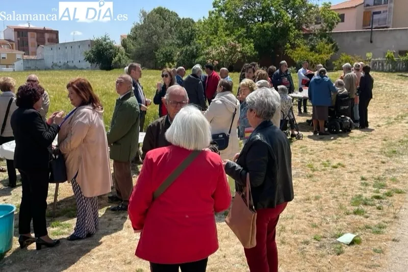 Agricultores y vecinos celebraban a San Isidro en Peñaranda