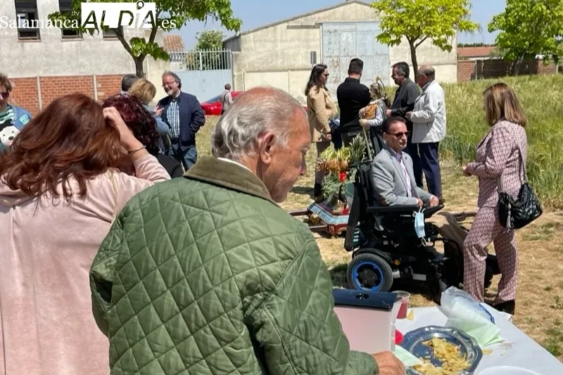 Agricultores y vecinos celebraban a San Isidro en Peñaranda