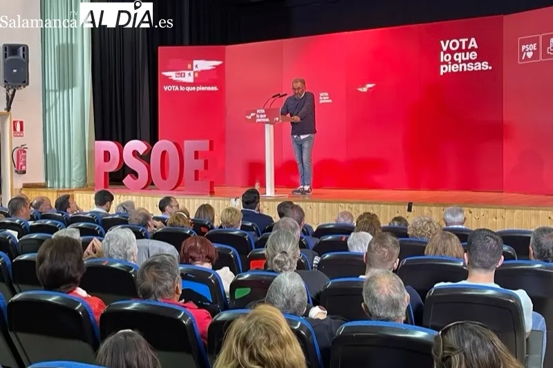 El PSOE celebraba un acto público de Las Villas en Villoria