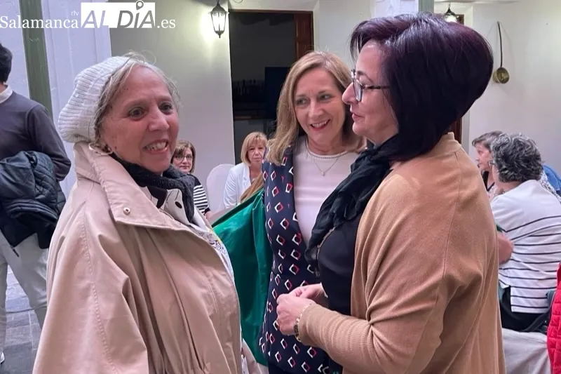 Encarnación Pérez participaba en un encuentro con mujeres organizado por el PSOE