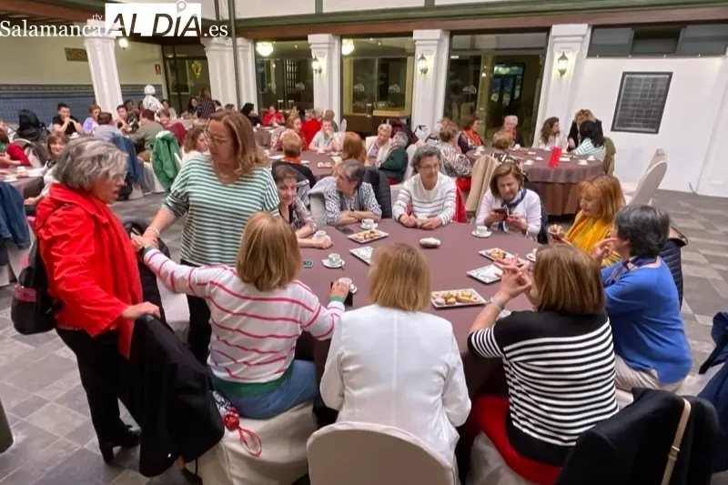 Encarnación Pérez participaba en un encuentro con mujeres organizado por el PSOE