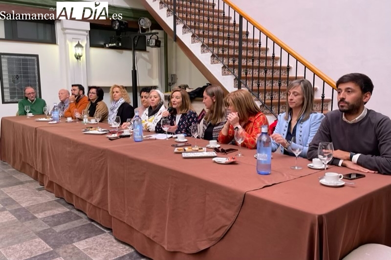 Encarnación Pérez participaba en un encuentro con mujeres organizado por el PSOE