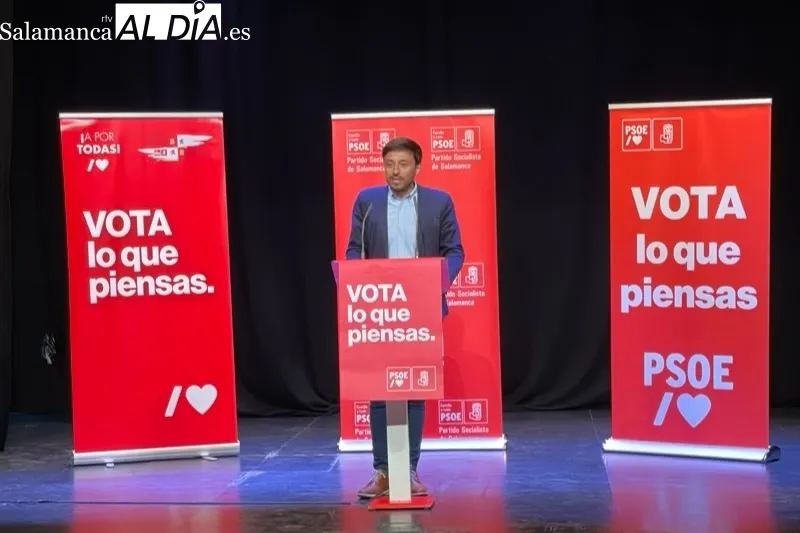 El Teatro Calderón acogía el gran mitin de campaña del PSOE junto a la Ministra de Justicia Pilar Llop