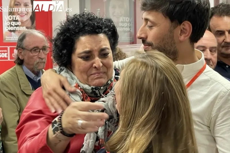 Foto 2 - Carmen &Aacute;vila revalida la alcald&iacute;a de Pe&ntilde;aranda tras la victoria sin mayor&iacute;a del PSOE 