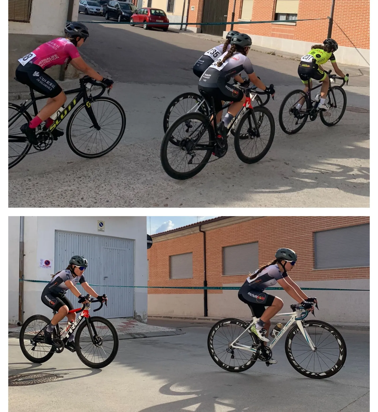Ciclistas del Enchufe Solar