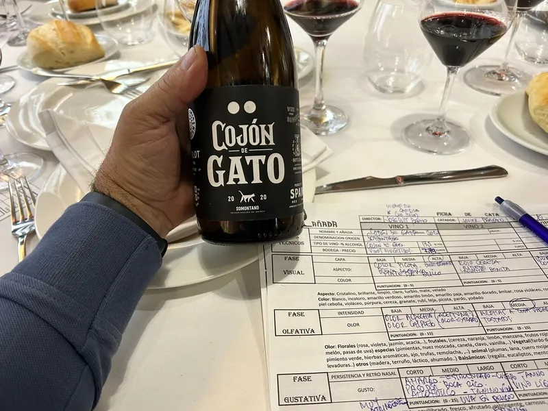 Cata de Cojón de Gato en el restaurante Hispania 20 / FOTOS: JAVIER BRAGADO