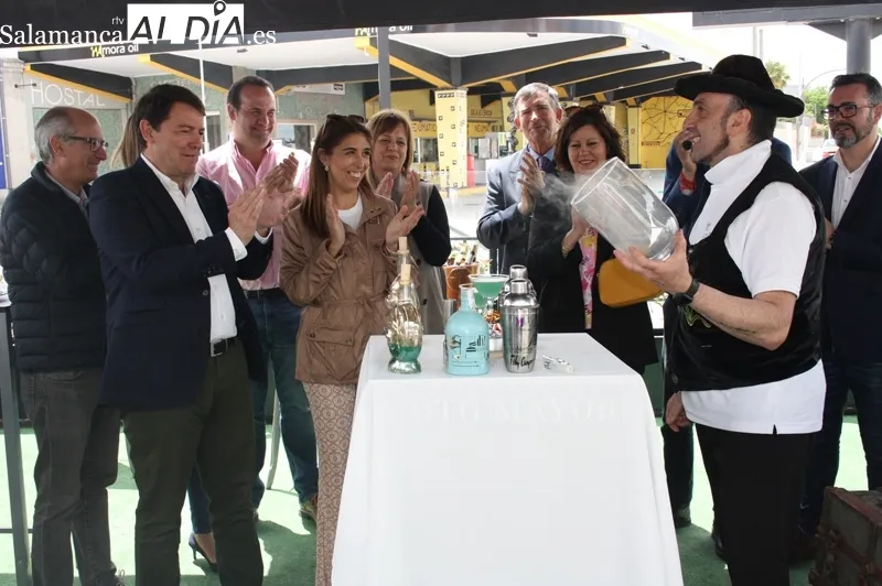 Mañueco visitaba este domingo Peñaranda para arropar a la candidatura del PP