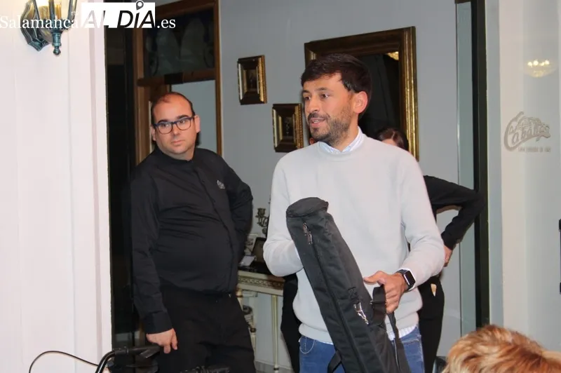 Demetrio Madrid visitaba este viernes Peñaranda