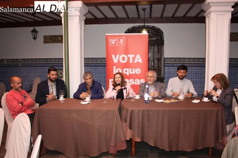 Demetrio Madrid visitaba este viernes Peñaranda