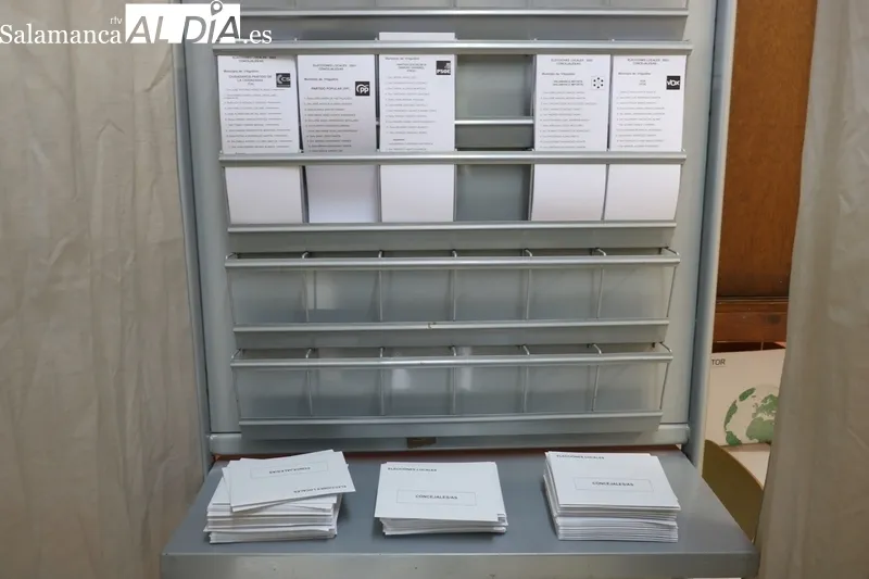 A las 11.30 horas el dato de participación en Vitigudino se situaba en el 11% / CORRAL