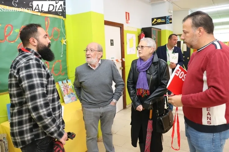 A las 11.30 horas el dato de participación en Vitigudino se situaba en el 11% / CORRAL