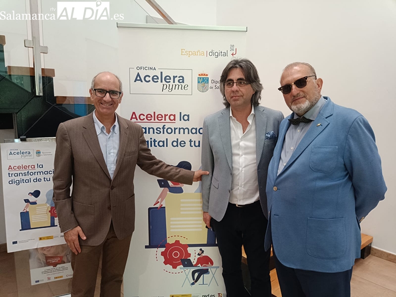 El candidato del PP, Luis Francisco Martín, se reúne con la Cámara de Comercio e Industria