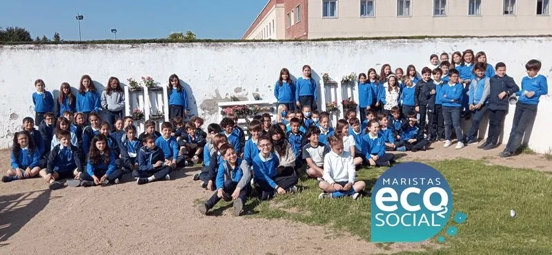 Alumnos del colegio Marista, nueva 'Escuela Saludable' de Castilla y León