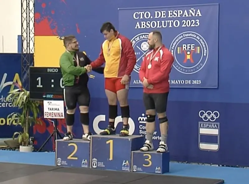 José Francisco Rodríguez, campeón de España 