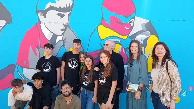 Foto 2 - Ciudad Jard&iacute;n estrena dos murales art&iacute;sticos para celebrar su 70 aniversario