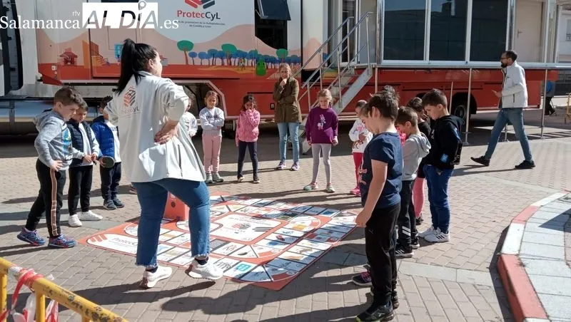 Los escolares participaron en distintas actividades lúdico didácticas