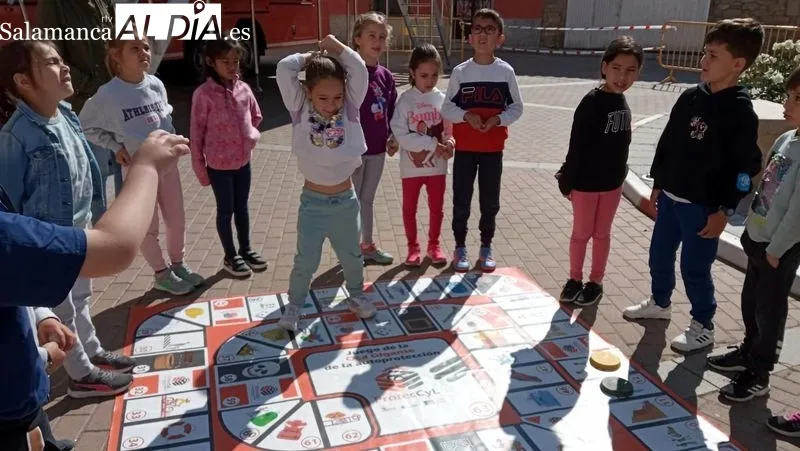 Los escolares participaron en distintas actividades lúdico didácticas